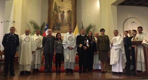 Misa Crismal en Obispado Castrense de Chile